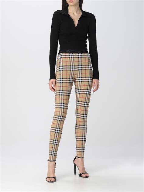 pants burberry dama|burberry women's pants.